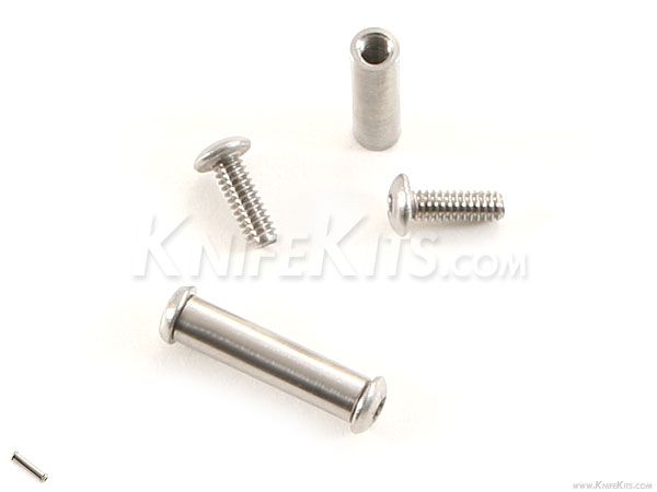 PIVOT BARREL .125(1/8) (.50) - W/2/56 BHT 1/4 SCREW